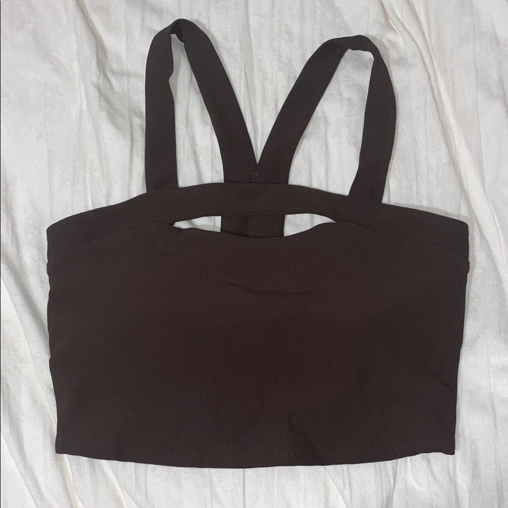 long line sports bra